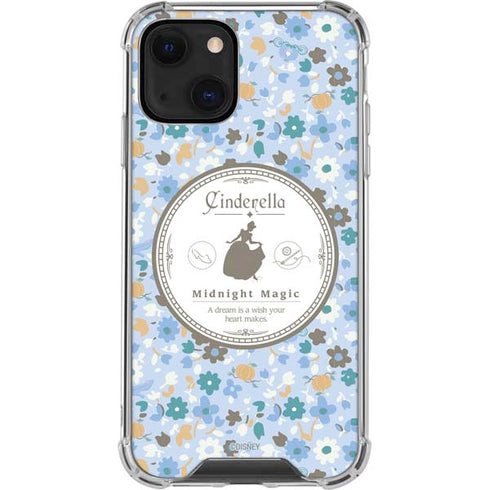 Disney Cinderella Midnight Magic Silhouette iPhone 14 Plus Clear Case