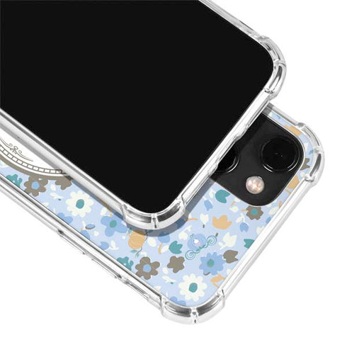 Disney Cinderella Midnight Magic Silhouette iPhone 14 Plus Clear Case