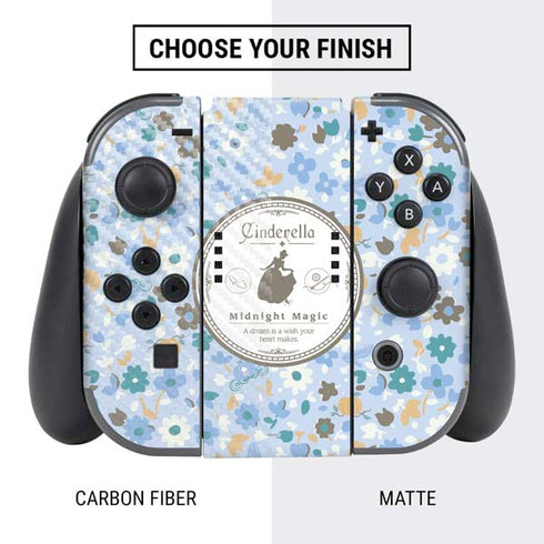 Disney Cinderella Midnight Magic Silhouette Nintendo Switch Bundle Skin