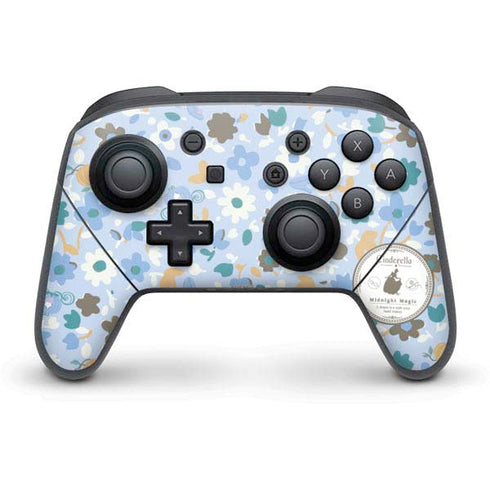Disney Cinderella Midnight Magic Silhouette Nintendo Switch Pro Controller Skin