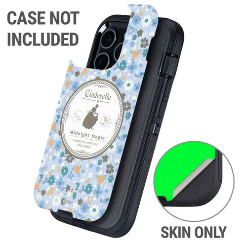 Disney Cinderella Midnight Magic Silhouette Otterbox Defender iPhone Skin