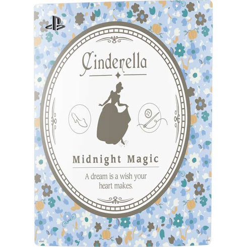 Disney Cinderella Midnight Magic Silhouette PS5 Digital Edition Console Skin