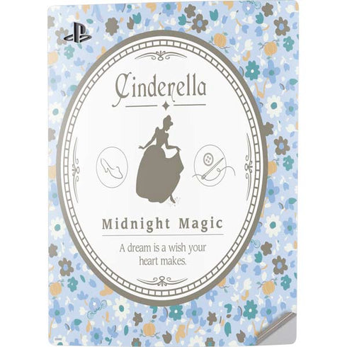Disney Cinderella Midnight Magic Silhouette PS5 Digital Edition Console Skin