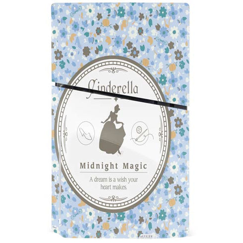 Disney Cinderella Midnight Magic Silhouette PS5 Slim Disk Console Skin