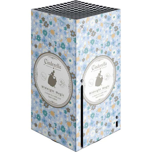 Disney Cinderella Midnight Magic Silhouette Xbox Series X Console Skin