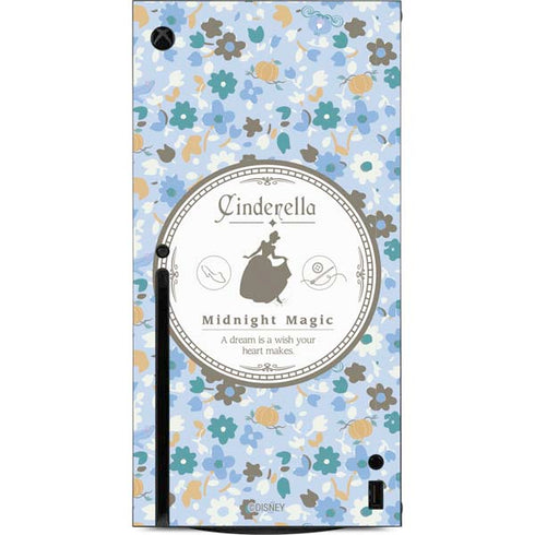 Disney Cinderella Midnight Magic Silhouette Xbox Series X Console Skin