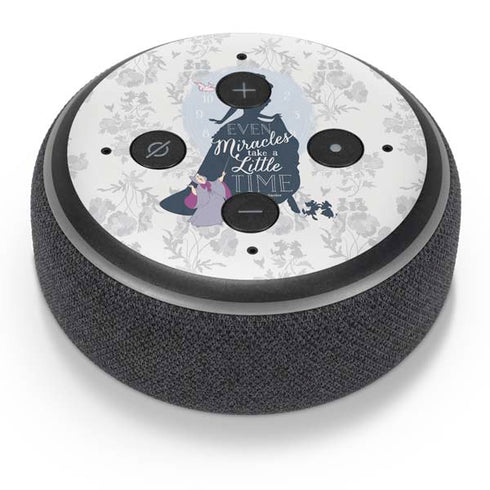 Disney Cinderella Miracles Take Time Silhouette Amazon Echo Dot Skin