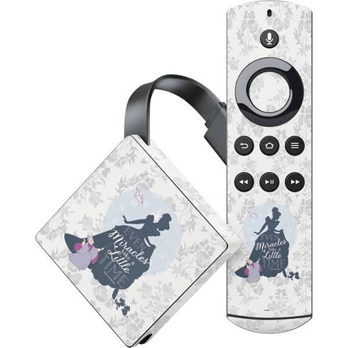 Disney Cinderella Miracles Take Time Silhouette Amazon Fire TV Skin