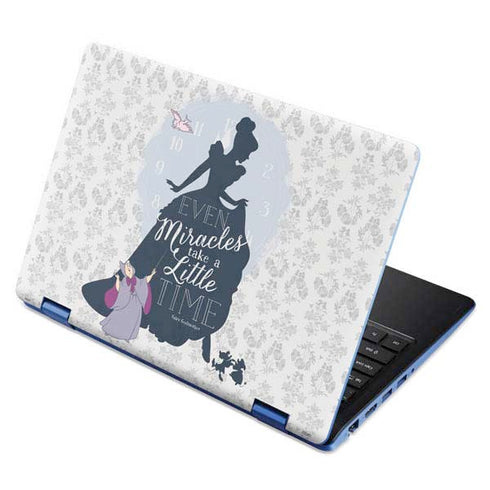 Disney Cinderella Miracles Take Time Silhouette Aspire R11 11.6in Skin