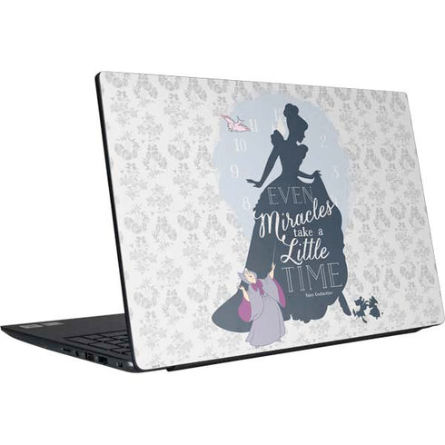 Disney Cinderella Miracles Take Time Silhouette Dell Vostro Skin