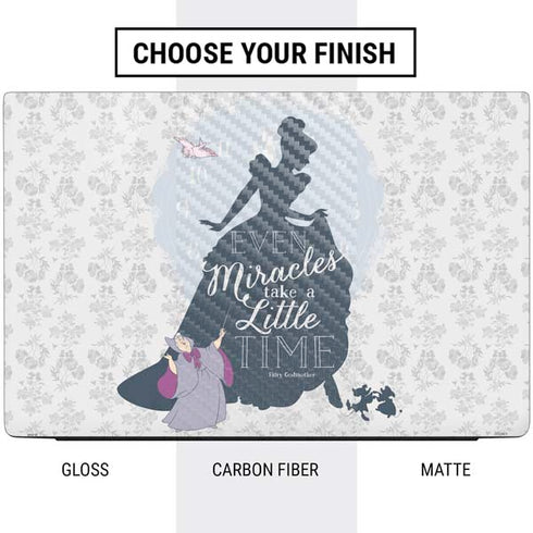 Disney Cinderella Miracles Take Time Silhouette Dell Vostro Skin