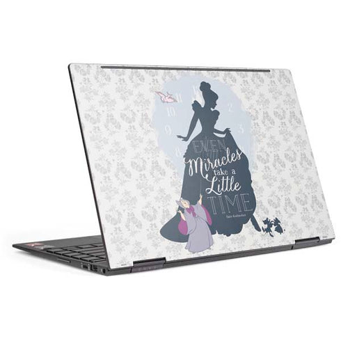 Disney Cinderella Miracles Take Time Silhouette HP Envy Skin