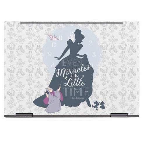 Disney Cinderella Miracles Take Time Silhouette HP Envy Skin