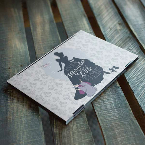 Disney Cinderella Miracles Take Time Silhouette HP Envy Skin