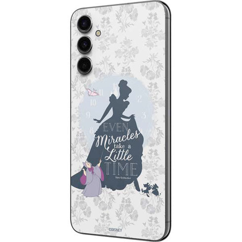 Disney Cinderella Miracles Take Time Silhouette Galaxy A14 5G Skin