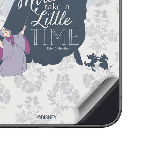 Disney Cinderella Miracles Take Time Silhouette Galaxy A14 5G Skin