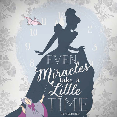 Disney Cinderella Miracles Take Time Silhouette Galaxy Note 8 Skin