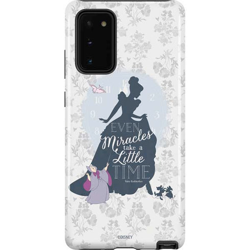 Disney Cinderella Miracles Take Time Silhouette Galaxy Note20 5G Pro Case