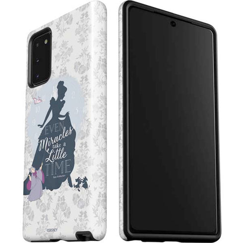 Disney Cinderella Miracles Take Time Silhouette Galaxy Note20 5G Pro Case