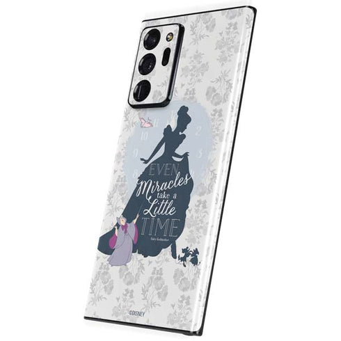Disney Cinderella Miracles Take Time Silhouette Galaxy Note20 Ultra 5G Skin