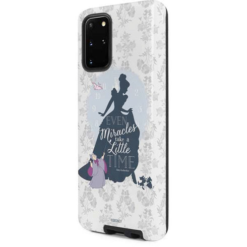 Disney Cinderella Miracles Take Time Silhouette Galaxy S20 Plus Pro Case
