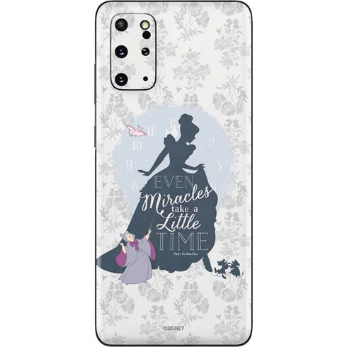 Disney Cinderella Miracles Take Time Silhouette Galaxy S20 Plus Skin