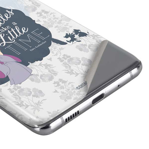 Disney Cinderella Miracles Take Time Silhouette Galaxy S20 Plus Skin