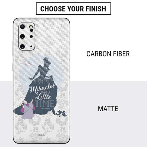 Disney Cinderella Miracles Take Time Silhouette Galaxy S20 Plus Skin