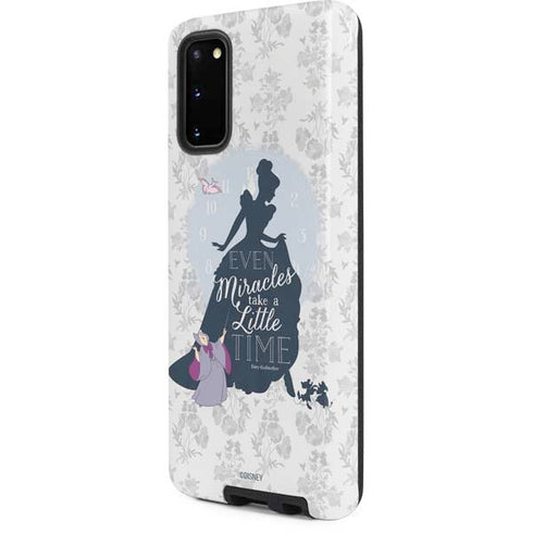 Disney Cinderella Miracles Take Time Silhouette Galaxy S20 Pro Case