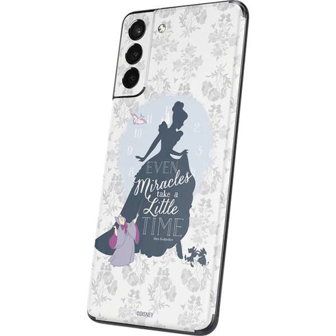 Disney Cinderella Miracles Take Time Silhouette Galaxy S21 5G Skin