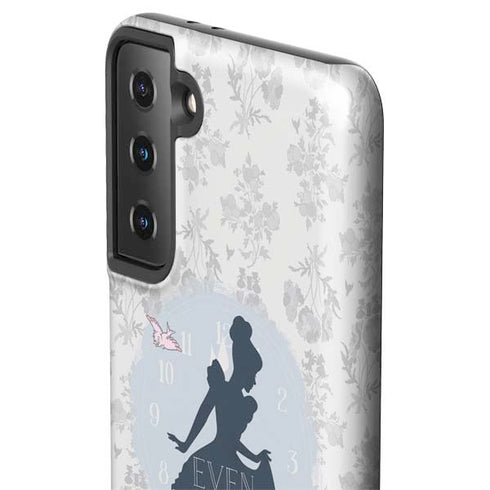 Disney Cinderella Miracles Take Time Silhouette Galaxy S21 FE Pro Case