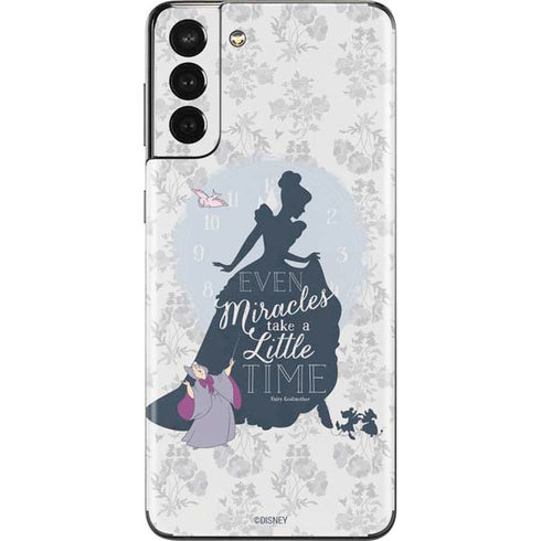 Disney Cinderella Miracles Take Time Silhouette Galaxy S21 Plus 5G Skin