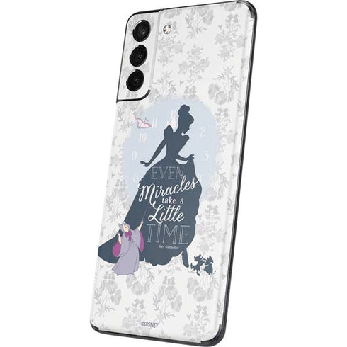 Disney Cinderella Miracles Take Time Silhouette Galaxy S21 Plus 5G Skin