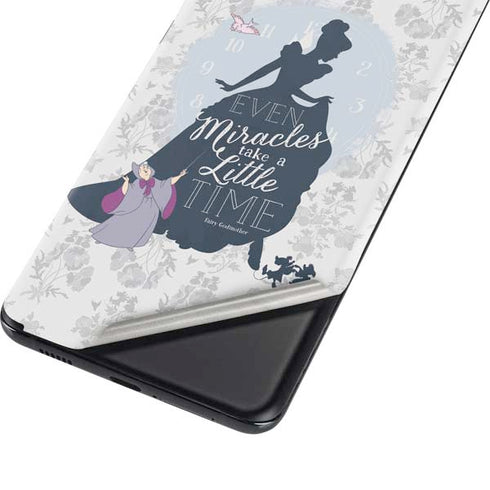 Disney Cinderella Miracles Take Time Silhouette Galaxy S21 Ultra 5G Skin