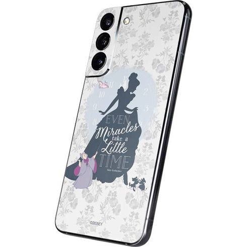 Disney Cinderella Miracles Take Time Silhouette Galaxy S22 Plus Skin