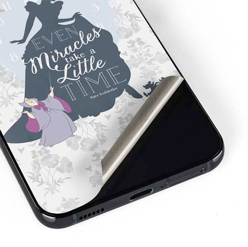 Disney Cinderella Miracles Take Time Silhouette Galaxy S22 Plus Skin