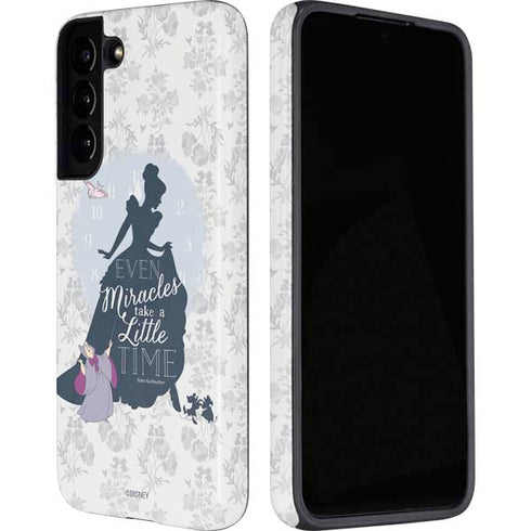 Disney Cinderella Miracles Take Time Silhouette Galaxy S22 Pro Case