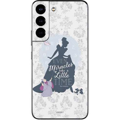 Disney Cinderella Miracles Take Time Silhouette Galaxy S22 Skin