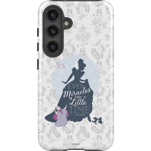 Disney Cinderella Miracles Take Time Silhouette Galaxy S24 Plus Impact Case