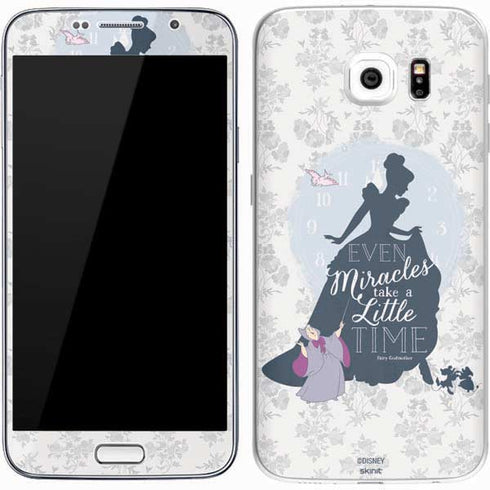 Disney Cinderella Miracles Take Time Silhouette Galaxy S7 Skin