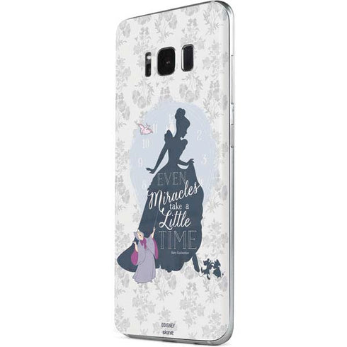 Disney Cinderella Miracles Take Time Silhouette Galaxy S8 Skin