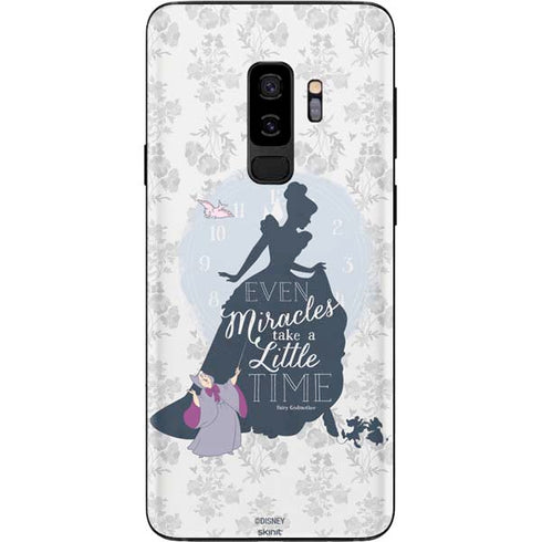Disney Cinderella Miracles Take Time Silhouette Galaxy S9 Plus Skin