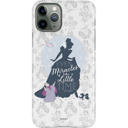 Disney Cinderella Miracles Take Time Silhouette iPhone 11 Pro Lite Case