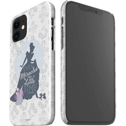 Disney Cinderella Miracles Take Time Silhouette iPhone 12 Mini Lite Case