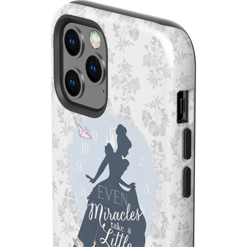 Disney Cinderella Miracles Take Time Silhouette iPhone 12 Pro Impact Case