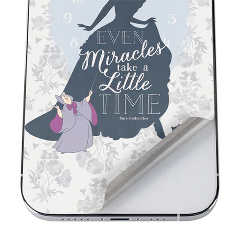 Disney Cinderella Miracles Take Time Silhouette iPhone 12 Pro Max Skin