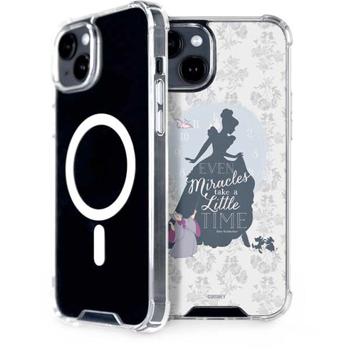Disney Cinderella Miracles Take Time Silhouette iPhone 13 MagSafe Case