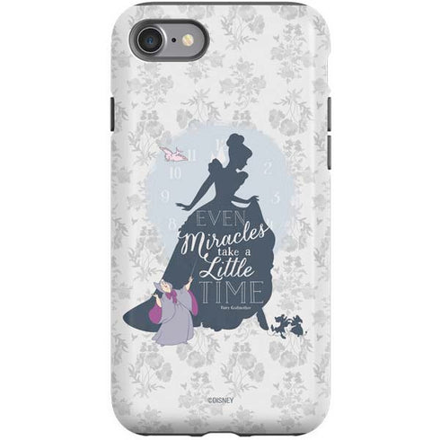 Disney Cinderella Miracles Take Time Silhouette iPhone SE (2nd & 3rd Gen) Pro Case
