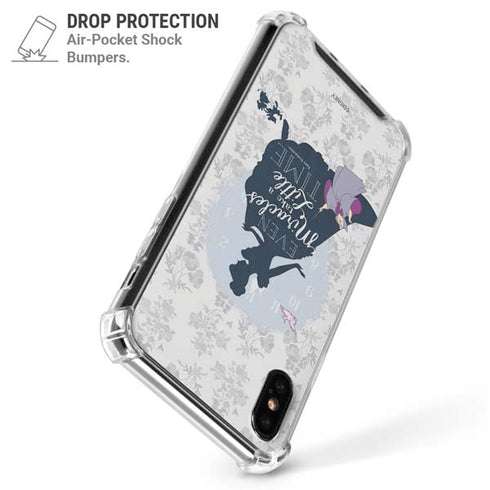 Disney Cinderella Miracles Take Time Silhouette iPhone XS Max Clear Case