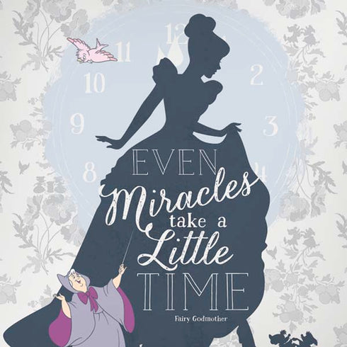 Disney Cinderella Miracles Take Time Silhouette iPhone XS Max Skin